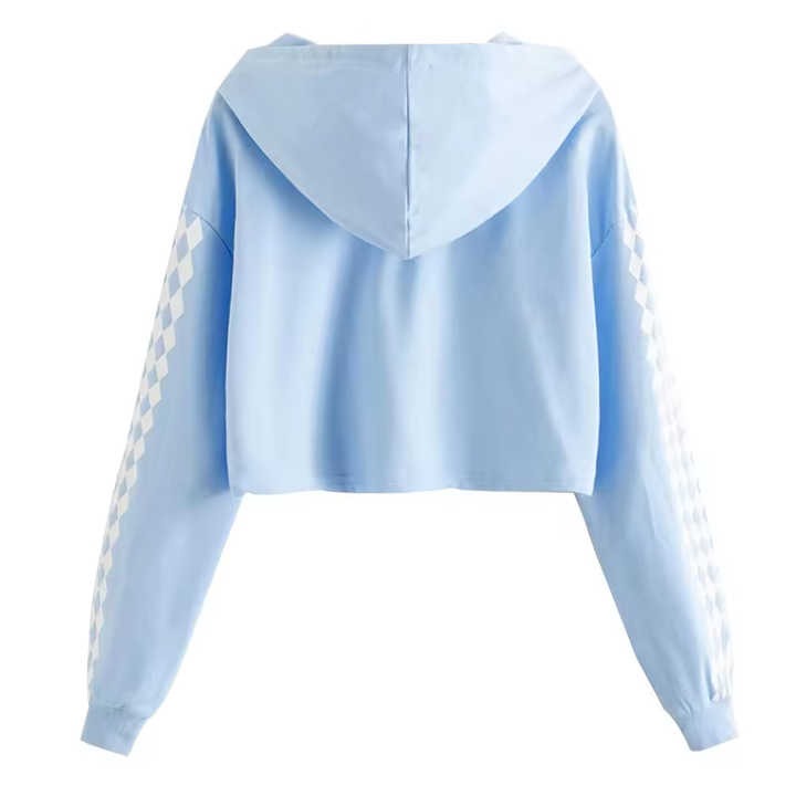 Sublimation Cropped Hoodies 